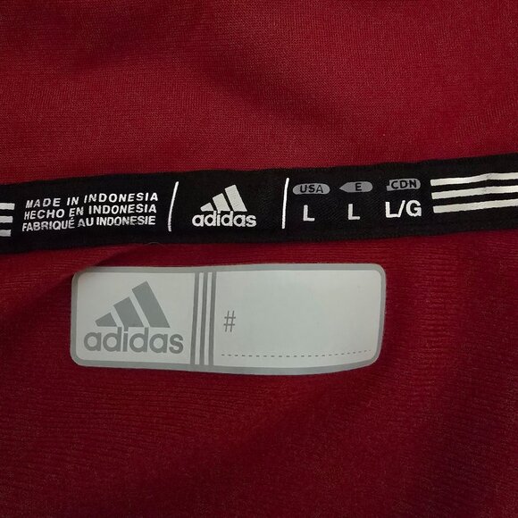 ADIDAS MENS BOYS ZIPPERED ACTIVE WEAR SWEATSHIRT - Picture 3 of 3